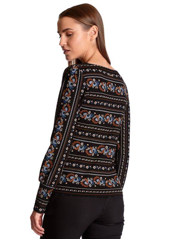 Nastrovje Potsdam Vive Maria Poetry Girl Damen Langarmshirt Schwarz Allover