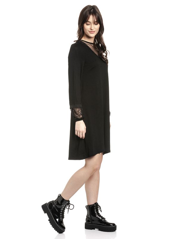 Nastrovje Potsdam Vive Maria Promise At Night Damen Spitzenkleid Schwarz