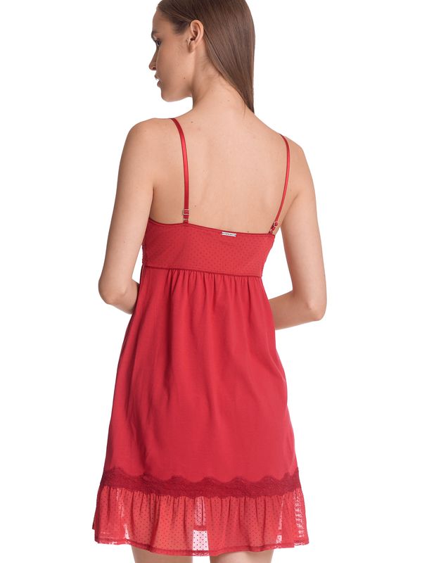 Nastrovje Potsdam Vive Maria Red Boudoir Damen Negligée Rot