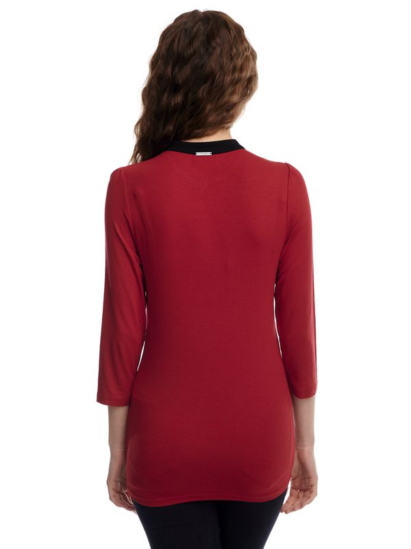 Nastrovje Potsdam Vive Maria Red Saigon Damen Stehkragenshirt Rot