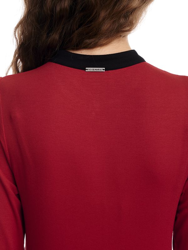 Nastrovje Potsdam Vive Maria Red Saigon Damen Stehkragenshirt Rot