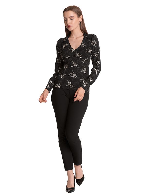 Nastrovje Potsdam Vive Maria Reverie Damen Langarmshirt Schwarz Allover