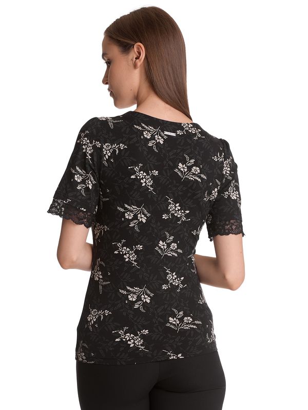 Nastrovje Potsdam Vive Maria Reverie Lace Damen Spitzenshirt Schwarz Allover