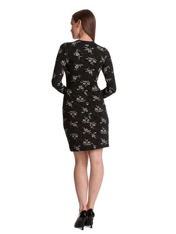 Nastrovje Potsdam Vive Maria Reverie Wrap Damen Wickelkleid Schwarz Allover