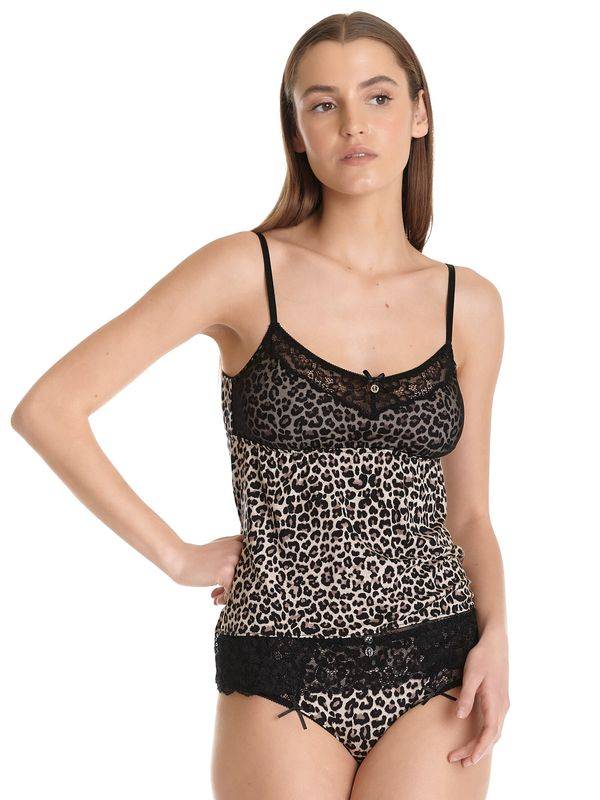 Nastrovje Potsdam Vive Maria Romance Leo Damen Wäscheset: Top Mit Panty Leo