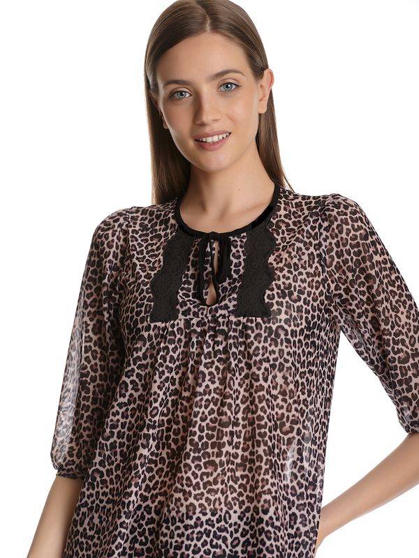 Nastrovje Potsdam Vive Maria Romantic Leo Damen Schlupfbluse Leo