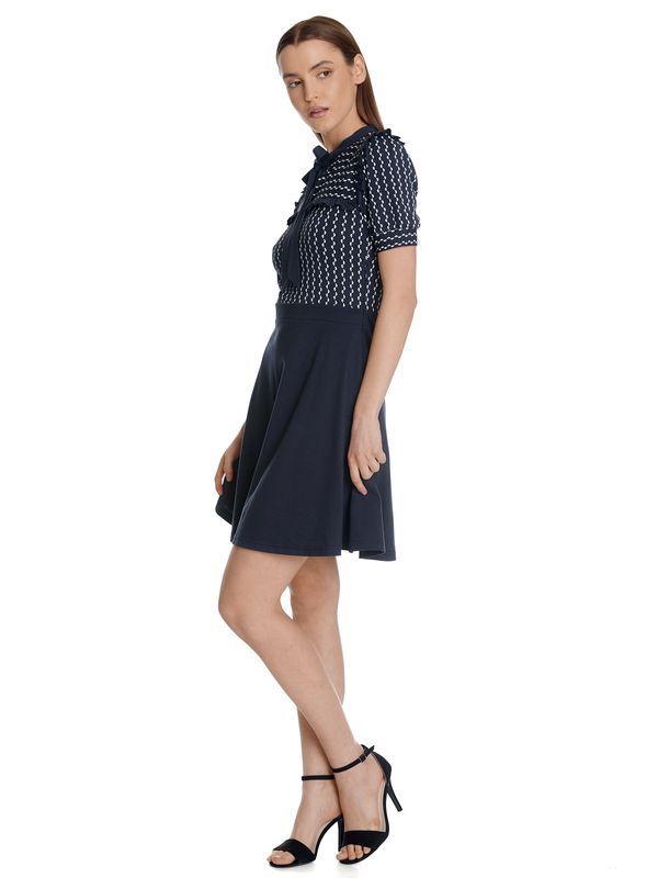 Nastrovje Potsdam Vive Maria Romantic Sailor Damen A-Linien-Kleid Blau Allover