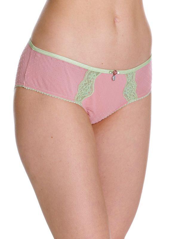 Nastrovje Potsdam Vive Maria Rose & Pistache Damen Panty-Set Schwarz/lightpink