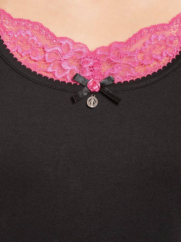 Nastrovje Potsdam Vive Maria Sugar Babe Damen Pyjama Schwarz