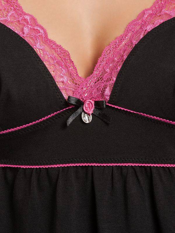 Nastrovje Potsdam Vive Maria Sugar Girl Damen Pyjama Schwarz