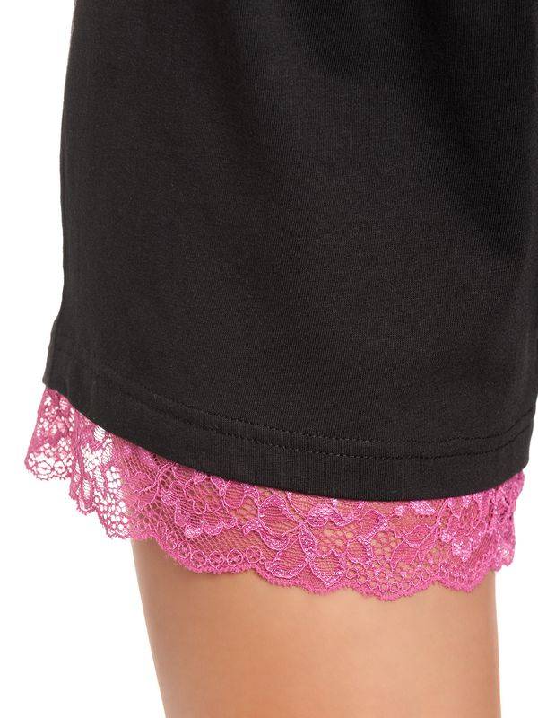 Nastrovje Potsdam Vive Maria Sugar Girl Damen Pyjama Schwarz