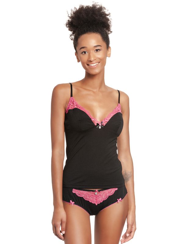 Nastrovje Potsdam Vive Maria Sugar Ladies Damen Wäscheset: Top Mit Slip Schwarz