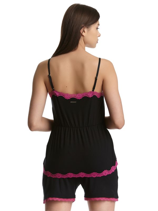 Nastrovje Potsdam Vive Maria Sugar Lovly Dream Damen Schlaftop Schwarz