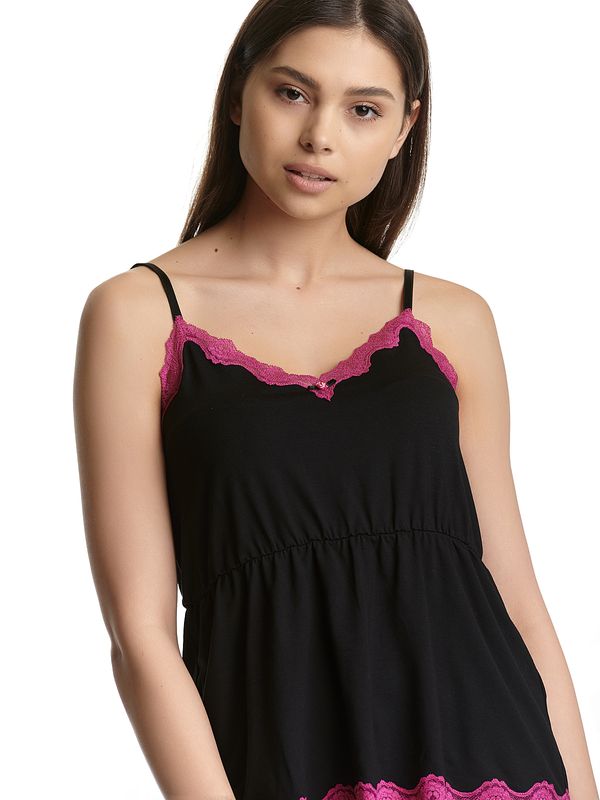 Nastrovje Potsdam Vive Maria Sugar Lovly Dream Damen Schlaftop Schwarz