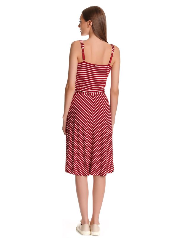 Nastrovje Potsdam Vive Maria Summer Capri Damen Trägerkleid Rot Allover