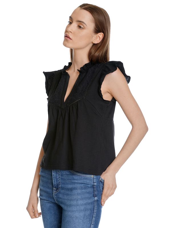 Nastrovje Potsdam Vive Maria Summer Day Damen Shirtbluse Schwarz