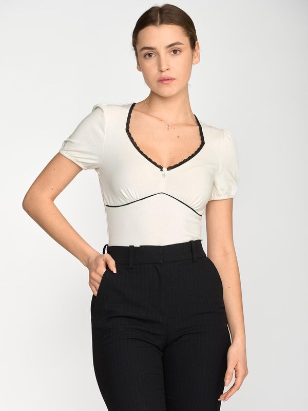 Nastrovje Potsdam Vive Maria Summer Lolita Damen T-Shirt Creme