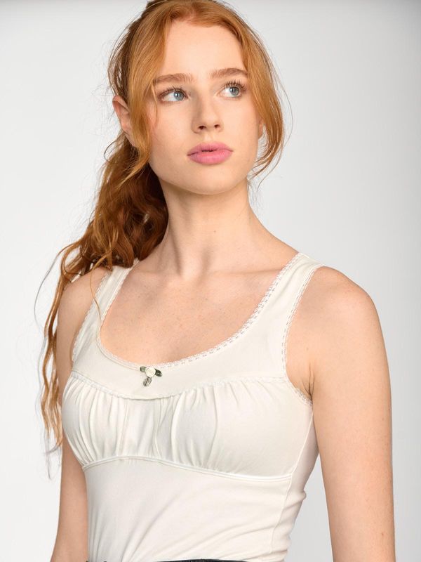 Nastrovje Potsdam Vive Maria Summer Lolita Damen Trägertop Creme