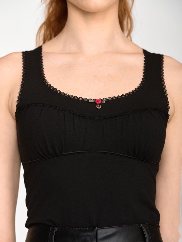 Nastrovje Potsdam Vive Maria Summer Lolita Damen Trägertop Schwarz