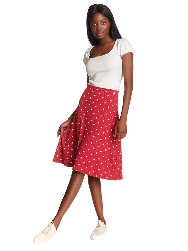 Nastrovje Potsdam Vive Maria Summer Maria Damen A-Linien-Rock Rot Allover
