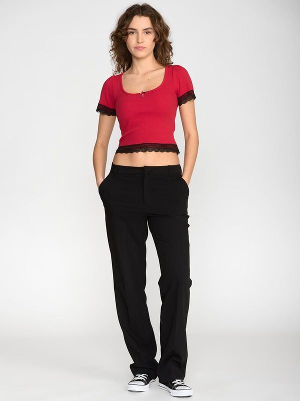 Nastrovje Potsdam Vive Maria Sweet Cropped Shirt Damen T-Shirt Rot