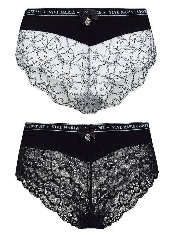 Nastrovje Potsdam Vive Maria Sweet Lolita Damen Panty-Set schwarz
