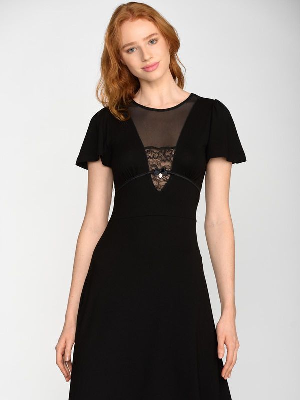 Nastrovje Potsdam Vive Maria Sweet Seduction Damen A-Linien-Kleid Schwarz