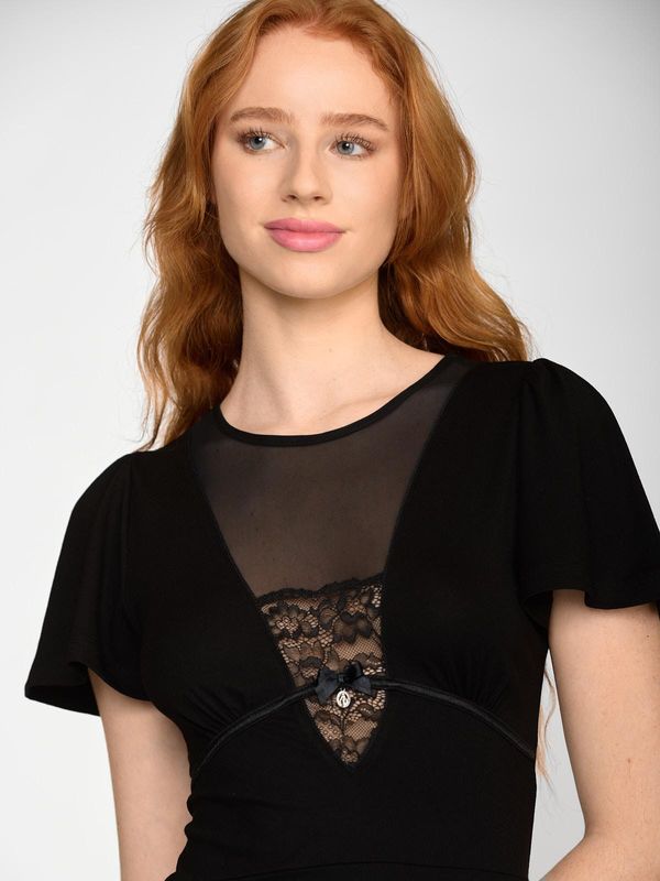 Nastrovje Potsdam Vive Maria Sweet Seduction Damen A-Linien-Kleid Schwarz