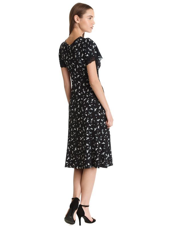 Nastrovje Potsdam Vive Maria Valérie In Paris Damen A-Linien-Kleid Schwarz Allover