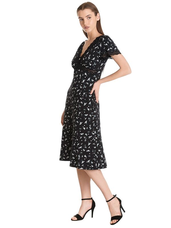 Nastrovje Potsdam Vive Maria Valérie In Paris Damen A-Linien-Kleid Schwarz Allover