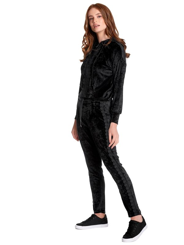 Nastrovje Potsdam Vive Maria Velvet Dream Damen Sweathose Schwarz