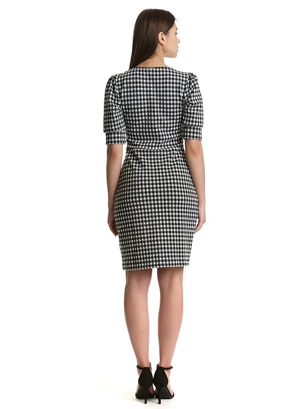 Nastrovje Potsdam Vive Maria Vichy Etui Damen Etuikleid Schwarz/creme