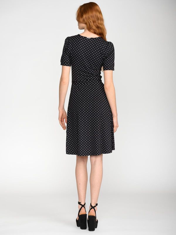 Nastrovje Potsdam Vive Maria Vintage Èmelie Damen A-Linien-Kleid Schwarz Allover