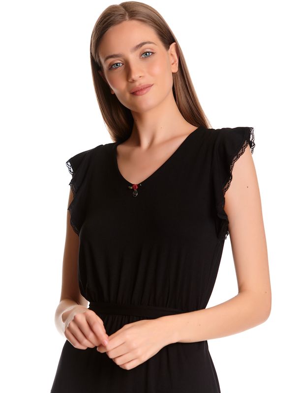 Nastrovje Potsdam Vive Maria Vive Noir Damen A-Linien-Kleid Schwarz