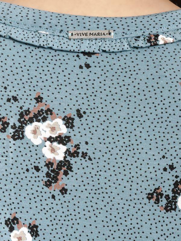 Nastrovje Potsdam Vive Maria Waiting For You Damen Wickelkleid Blau Allover