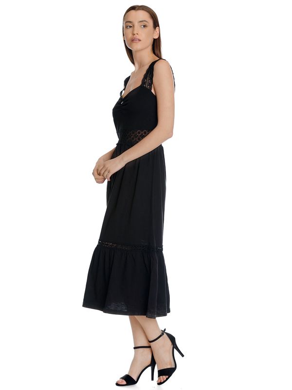 Nastrovje Potsdam Vive Maria Weekend Summer Damen Trägerkleid Schwarz