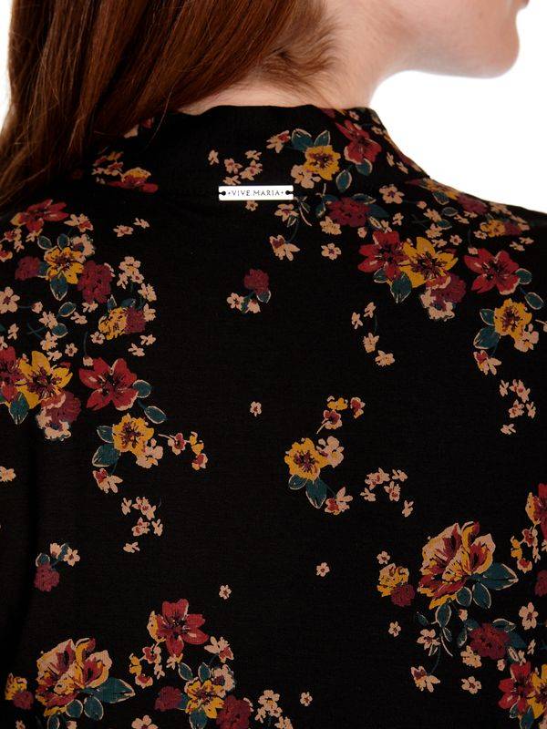 Nastrovje Potsdam Vive Maria Writing Diary Damen Blusenkleid Schwarz Allover