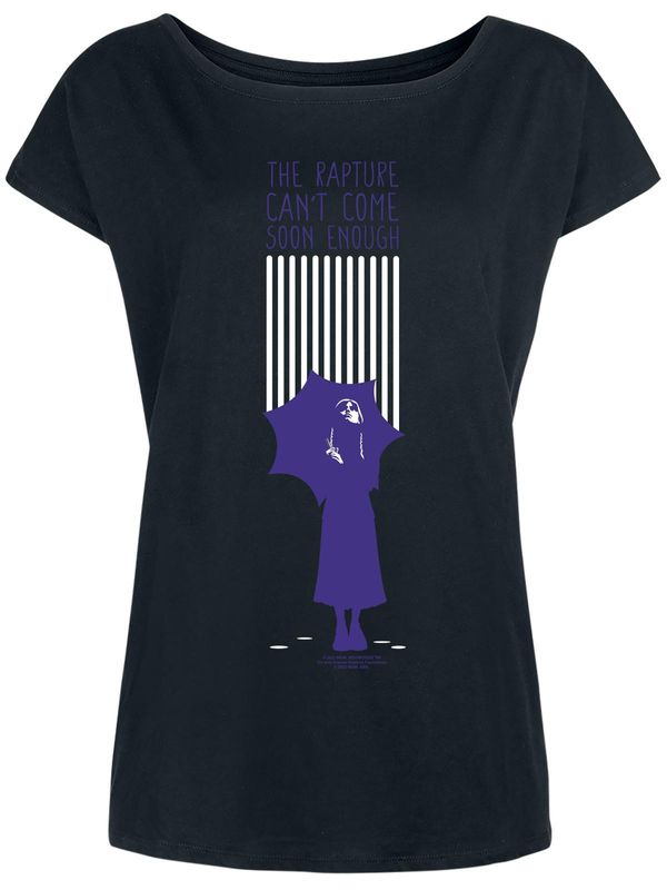 Nastrovje Potsdam Wednesday The Rapture Damen Loose-Shirt schwarz Nastrovje Potsdam Wednesday The Rapture Damen Loose-Shirt schwarz