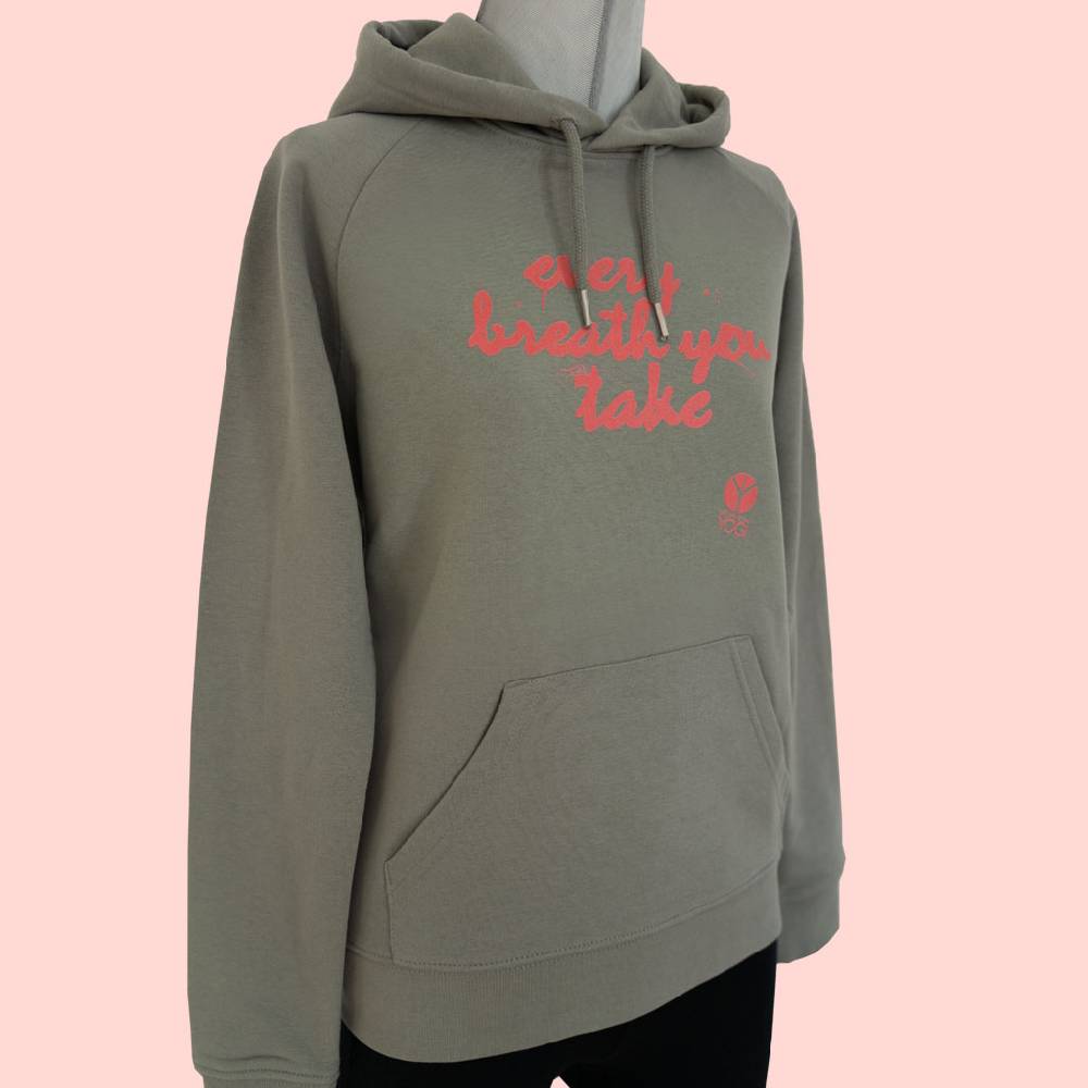 Natural Born Yogi Every Breath – Sweatshirt Hoodie