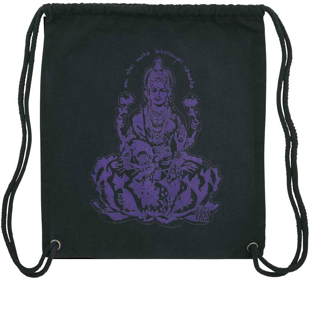 Natural Born Yogi Ganesha Pop – T-Shirt Grau