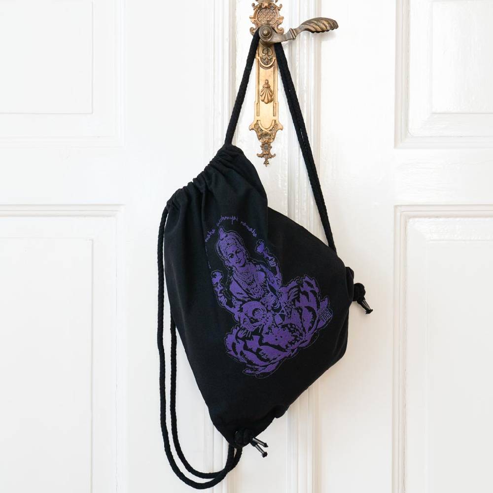 Natural Born Yogi Ganesha Pop – T-Shirt grau