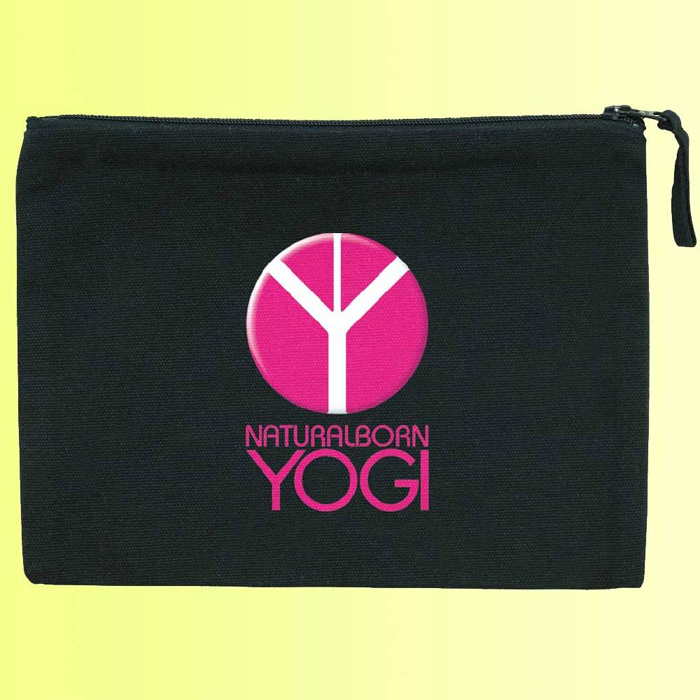 Natural Born Yogi Let Love Rule – Pouch Schwarz