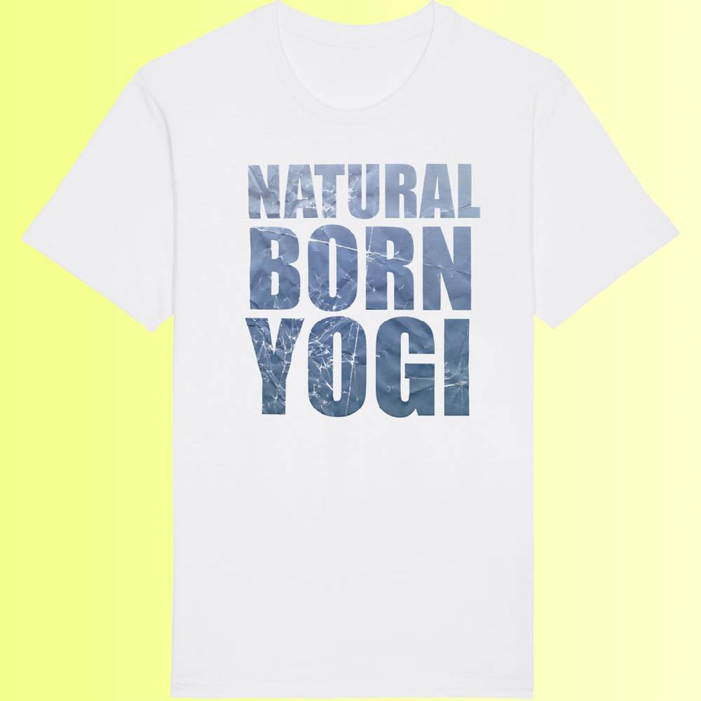 Natural Born Yogi Natural Born Yogi – T-Shirt weiß