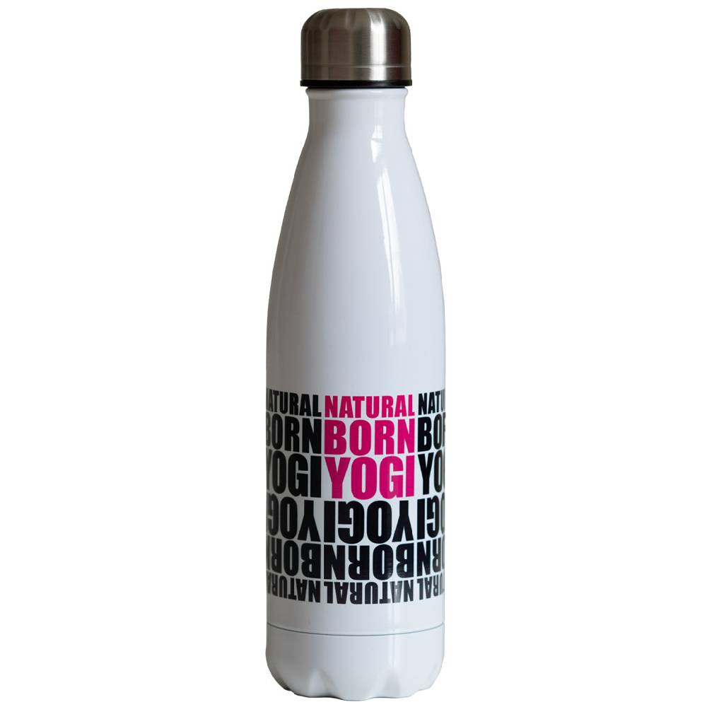 Natural Born Yogi Natural Born Yogi – Trinkflasche Edelstahl