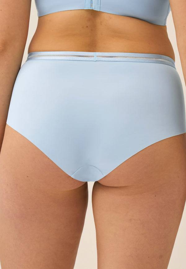 Naturana Clean Cut Panty Mit Mesh-Details - Swimming Pool