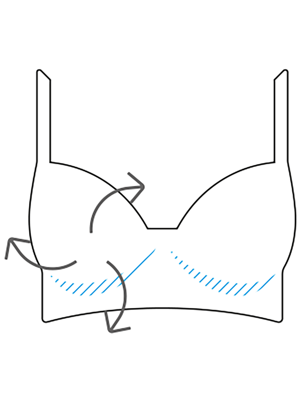 Naturana Elasticup Soft-BH Mit Baumwolle - Light Beige