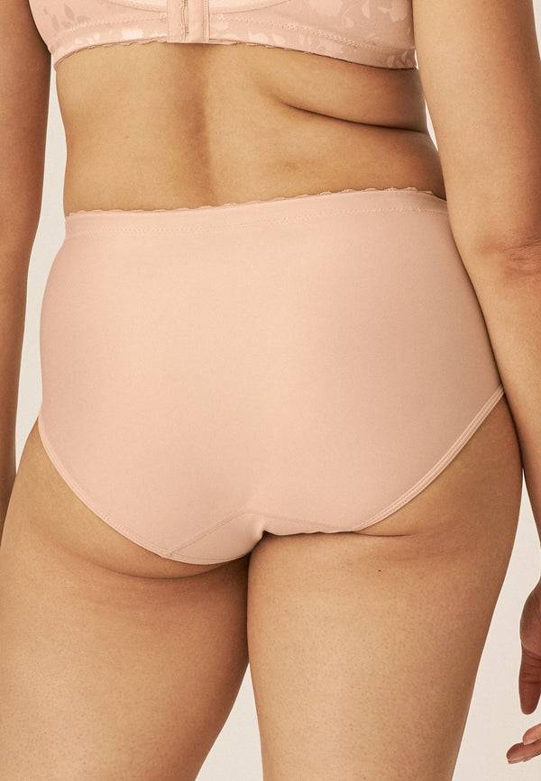 Naturana Minimizer Slip Mit Blumenmuster - Light Beige