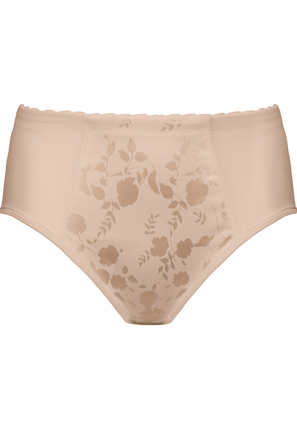 Naturana Minimizer Slip Mit Blumenmuster - Light Beige