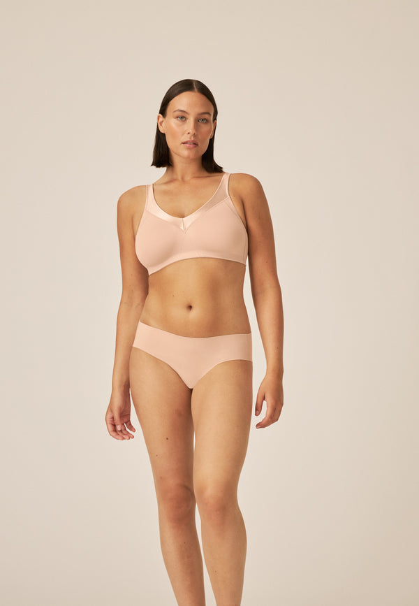 Naturana Minimizer Soft-BH Mit Glanzband - Light Beige
