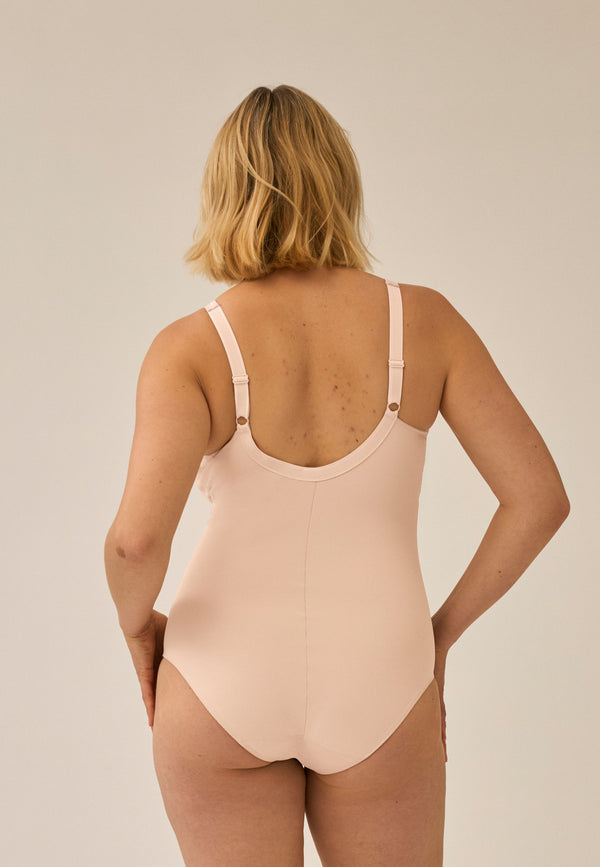 Naturana Minimizer Soft-Body Mit Glanzband - Light Beige